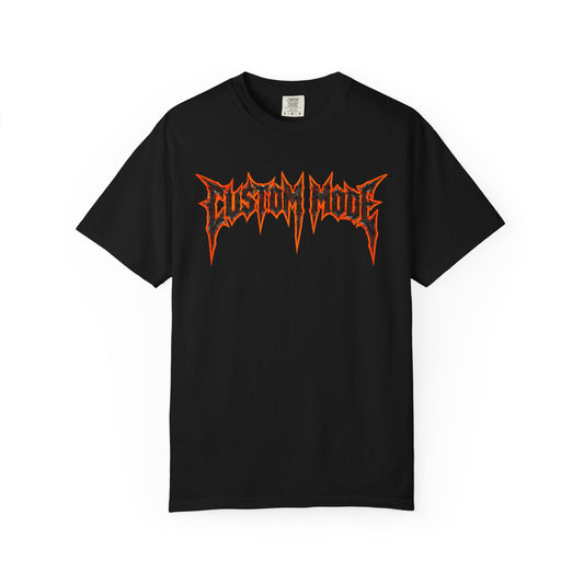 “Custom Mode “ Gothic Words T Shirt