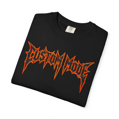 “Custom Mode “ Gothic Words T Shirt